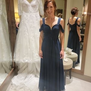 Navy Azazie Bridesmaid Dress